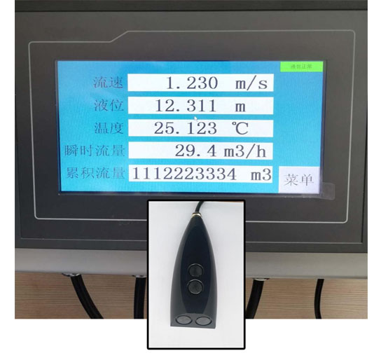 大屏固定式流速流量監(jiān)測系統(tǒng)FOT-DF8B-PL-02
